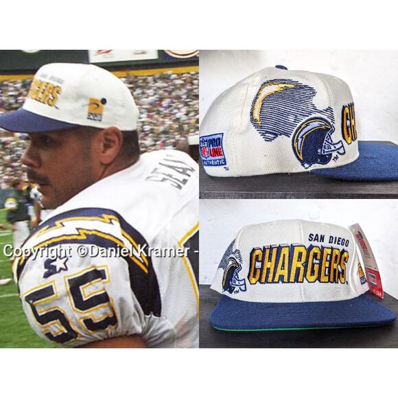 NEW San Diego Chargers 90s Sports Specialties SHADOW snapback NFL Pro vtg NWT
